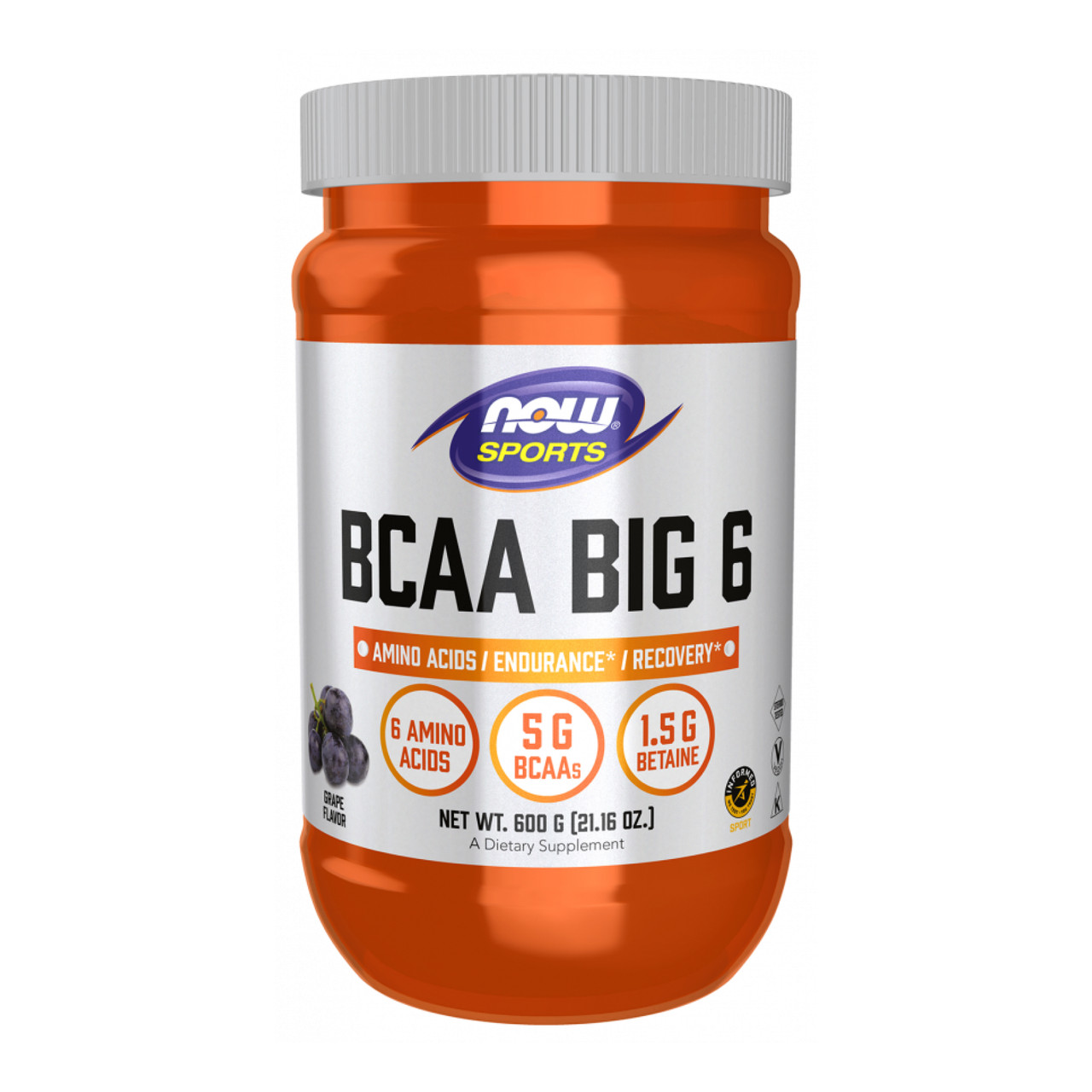 BCAA Big 6 - 600g Grape, фото 1