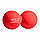 Масажний м'яч подвійний 4FIZJO Lacrosse Double Ball 6.5 x 13.5 см Red (P-5907222931219), фото 6