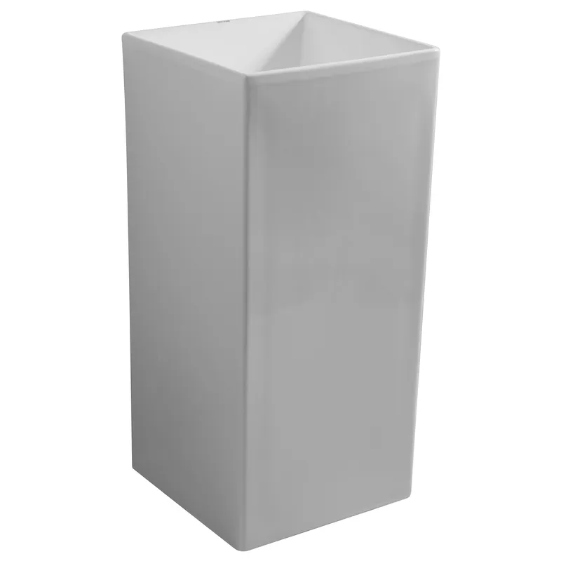 Раковина моноблок MIXXUS PREMIUM QUADRO-1101 410х410х850mm (MP6574), фото 1