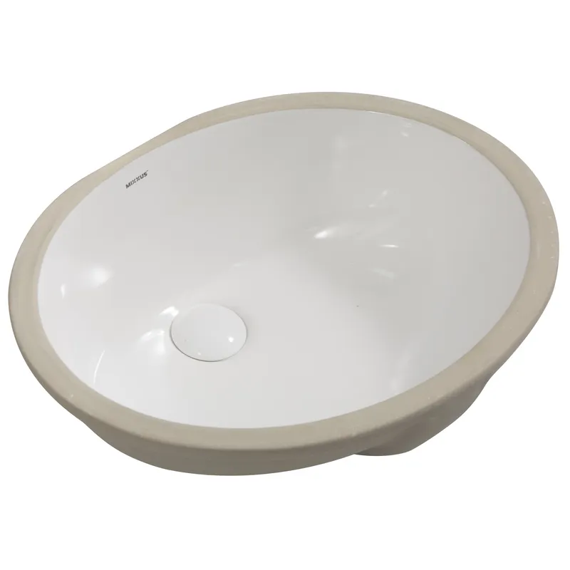 Раковина врізна під стільницю MIXXUS PREMIUM TOPPER-1701 495х405х205mm з переливом (MP6568), фото 1