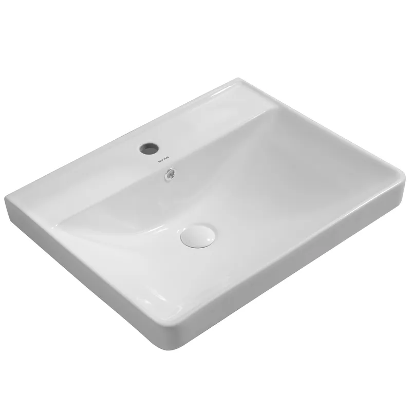 Раковина меблева MIXXUS PREMIUM STYLE-1501 600х480х190 mm з отвором під змішувач і переливом (, фото 1