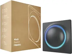 Вимикач Fibaro Walli Switch Z-Wave Czarny (FGWDSEU2218)