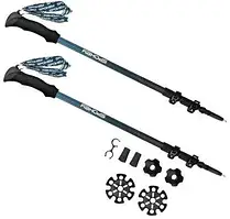 Спорядження для ходьби Spokey Kijki TCarbon Czarno-Niebieski