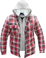Робочий одяг Bluza Flanelowa Ocieplana Z Kapturem Rozm.L