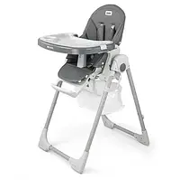 Стільчик для дитини Milly Mally Elacom Krzesełko Do Karmienia Bueno Grey