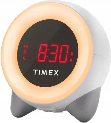 Будильник Zegar Budzik Lampka Nocna LED Timer do Nauki Spania dla Dzieci Timex TK321, фото 1