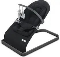 Гойдалка Neno Chiaro - leżaczek dla niemowląt, Black