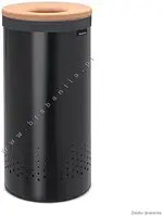 Контейнер для білизни Brabantia Kosz Na Bieliznę 35L Black Korek (120008)