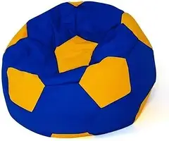 Пуф Go Gift Pufa Worek Piłka 12 Chabrowo Żółty L 80 Cm