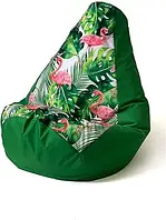 Пуф Go Gift Pufa Worek Sako Druk Zielony Flaming L 105X80 348032