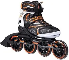 Роликові ковзани Nils Extreme Na1060 S Czarno Pomarańczowe