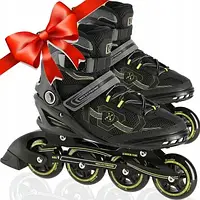 Роликові ковзани Nils Extreme Łyżworolki Na9157 Czarno-Żółty