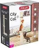 Будиночок для котів City Cat 3 59X61X148Cm Beż, фото 5