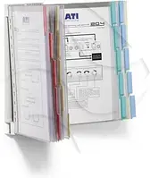 Вивіска Durable Zestaw Ścienny Funktion Wall z 20 Panelami A4 Mix Kolorów