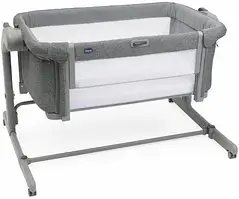 Дитяче ліжечко Chicco Łóżeczko Next2Me Magic Evo Dark Grey