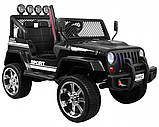 Дитячий акумуляторний позашляховик Raptor Drifter Чорний, фото 9