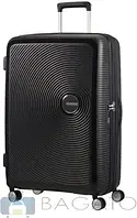Валіза Walizka American Tourister SOUNDBOX duża 4koła 110l - czarny