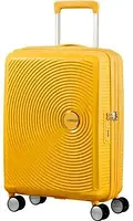 Валіза Walizka AMERICAN TOURISTER SoundBox 55 cm Żółty , DARMOWY TRANSPORT!
