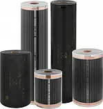 Нагрівальний мат Mission Air Zestaw Folia Mata Grzewcza Podczerwień 14M² 160W ZESTAWIRGOLD14M160WM100CM+LEOB, фото 7