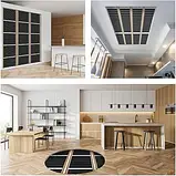 Нагрівальний мат Mission Air Zestaw Folia Mata Grzewcza Podczerwień 160W 1,5m² ZESTAWIRSILVER15M160W50CMGEMINIWH, фото 7