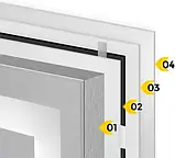 Нагрівальний мат Mission Air Zestaw Folia Mata Grzewcza Podczerwień 10M² 160W ZESTAWIRGOLD10M160WM50CmLEOBL, фото 3