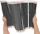 Нагрівальний мат Mission Air Zestaw Folia Mata Grzewcza Podczerwień 160W 24m² ZESTAWIRSILVER24M160W50CMTURUSWH, фото 4