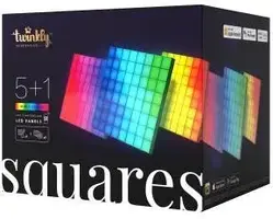 Настінний світильник Lampa Twinkly Panel Świetlny. Squares Led 6+1 8056326679071