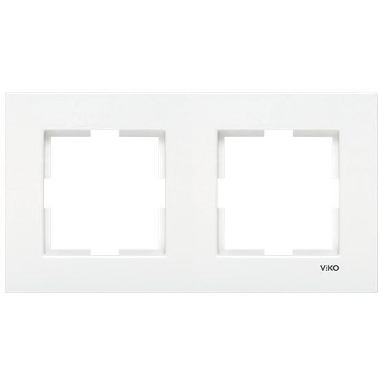 Рамка 2-місцева Білий Karre Viko, 90960201