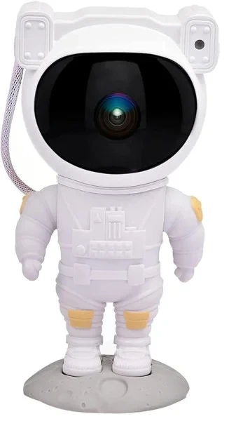 Нічник Infinity Starry Sky Projector XY-H9 White астронавт зоряного неба (Уцінений)