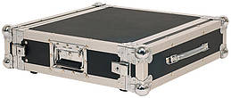 Кейс для рекового обладнання ROCKCASE RC 24102 B - Professional Line - 19 Rack Flight Case, 2HU