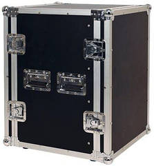 Кейс для рекового обладнання ROCKCASE RC 24115 B - Professional Line - 19 Rack Flight Case, 15HU