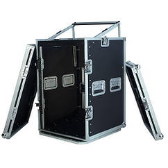 Кейс для рекового обладнання та мікшерного пульта ROCKCASE RC 24316 B - Standard Line - 19 L Rack Flight Case, 16HU