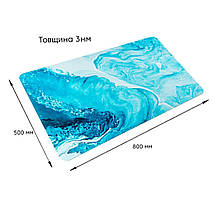 Вологопоглинаючий килимок 50х80х3мм SW-00002540, фото 3