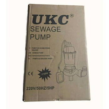 Каналізаційний насос для відкачування чистої та брудної води 3750 W 220 V 5HP Лучшая цена