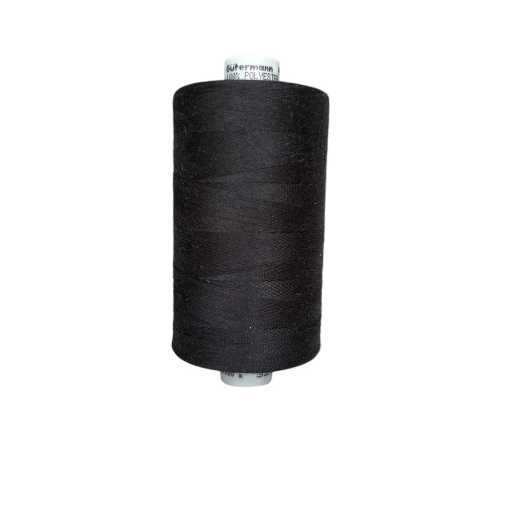 Нитки армовані Gutermann Mara 75/32002/700м колір чорний