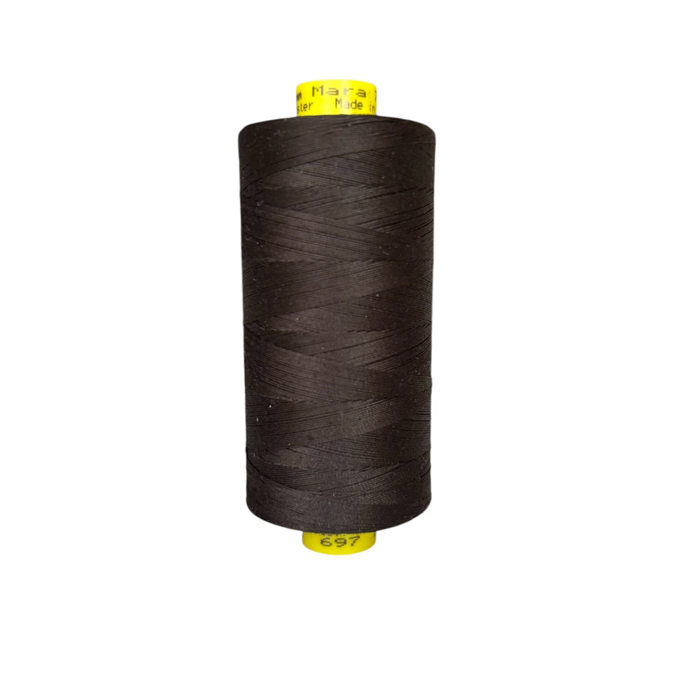 Нитки аромвані Gutermann Mara 70/697/700м колір коричневий