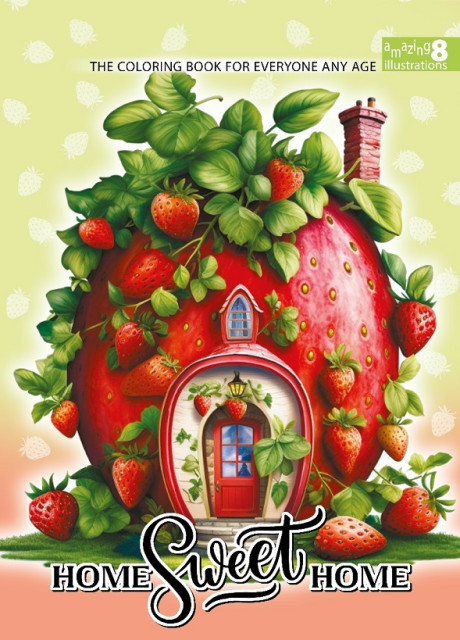 Розмальовка Антистресс Фреш Солодкий будинок