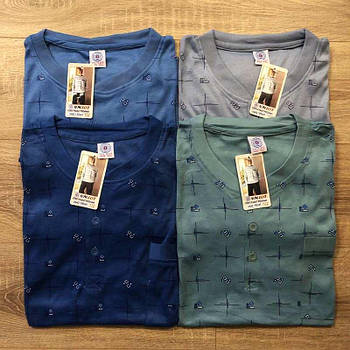 Чоловіча піжама (кофта+штани) тонка Батальна до 9XL домашній костюм Барни Комплект чоловічий