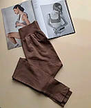 Бесшовные лосины для спорта и прогулок, розмір с/м, фото 4