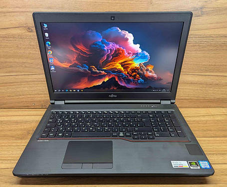 Б/в Ноутбук Б-клас Fujitsu Celsius H780 15.6" 1920x1080| Core i7-8750H| 32 GB RAM| 512 GB SSD| Quadro P600 4GB, фото 1