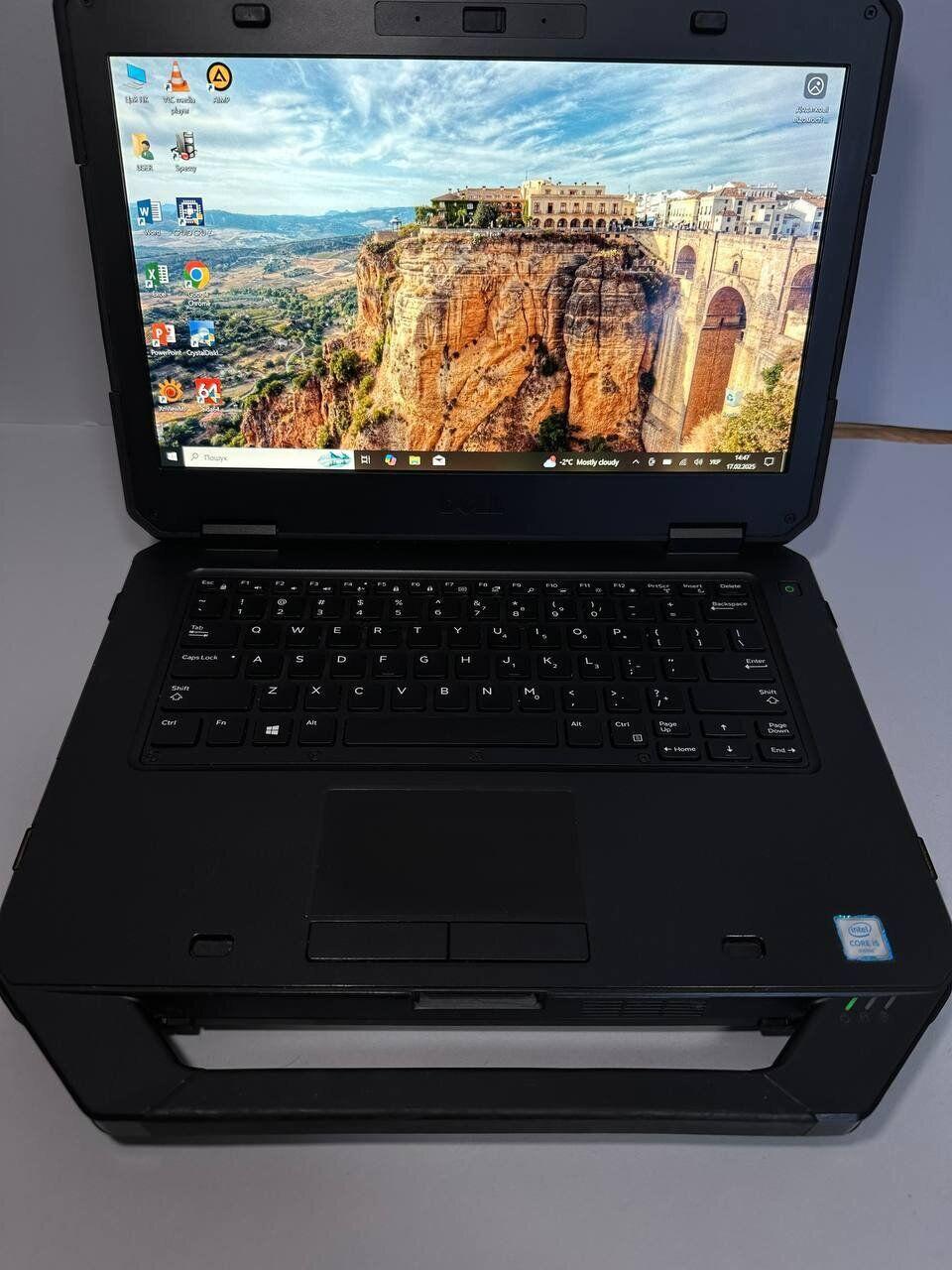 Б/в Захищений ноутбук Dell Latitude 5414 Rugged 14" 1920x1080 Touch| i5-6300U| 8GB RAM| 256GB SSD| HD 520