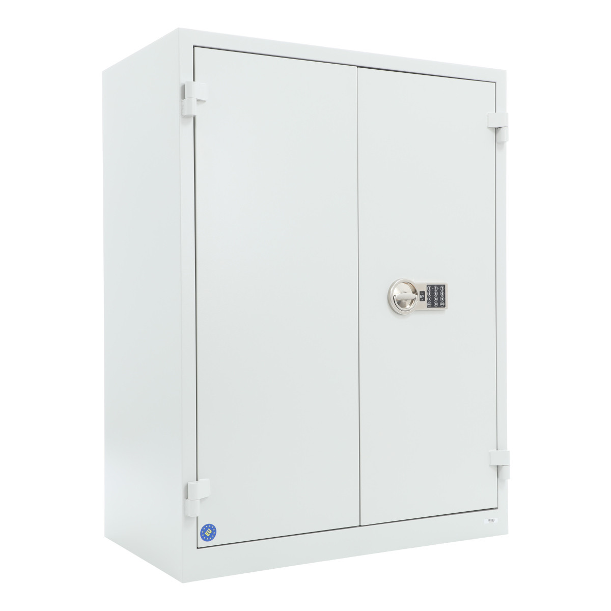 Шафа вогнестійка Blockline CF-1220 EL, 1220х930х520 (ВхШхГ), для документів, вогнестійкість 30 хв., з 2-ма ключовими замками