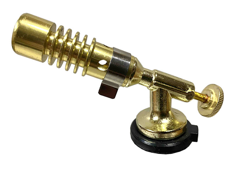 Газовий пальник FLAME GUN – латунне сопло, цанговий балон, до 1300°C, регулювання полум'я, фото 1