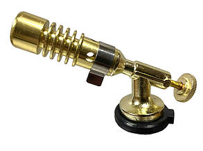 Газовий пальник FLAME GUN – латунне сопло, цанговий балон, до 1300°C, регулювання полум'я