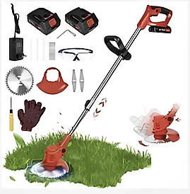 Тример акумуляторний для трави DaoLong професійний на 2 акумулятори