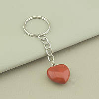 Брелок Яшма червона натуральний камінь