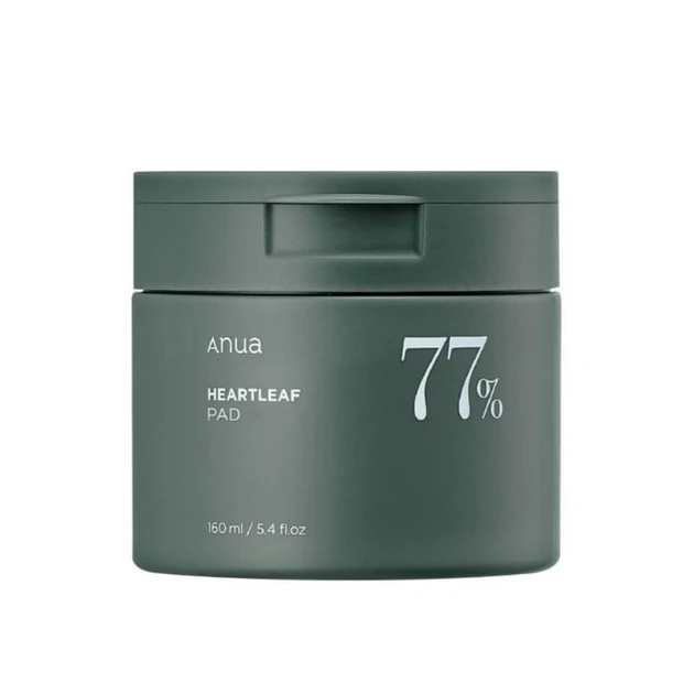 Тонер-пади з хауттюйнією серцевидною 77% Anua Heartleaf 77 Clear Pad 70 шт
