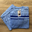 Чоловіча байкова піжама костюм домашній Річард Комплект теплий зимний для дому, фото 5