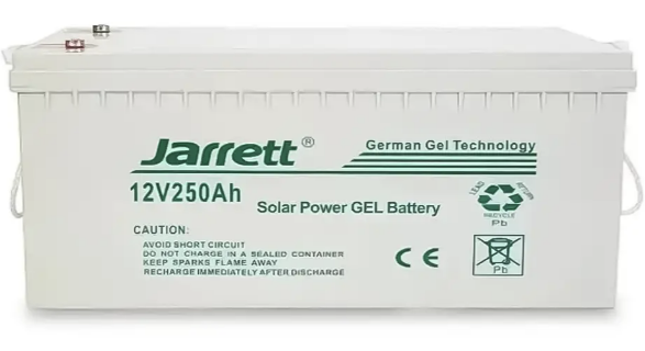 Акумулятор гелевий 250 Ah 12 V Jarrett GEL Battery (гелевий акумулятор 250 амперів)