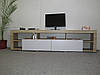 Тумба під телевізор із 5 полицями М-ЗОН Джеко 200 Сонома/Німфея Альба (MZN-031038), фото 3